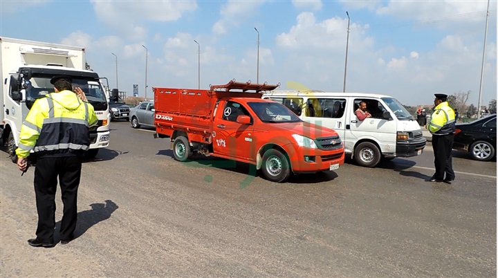 بالصور.. حملة مرورية مكبرة برئاسة مدير أمن القليوبية 