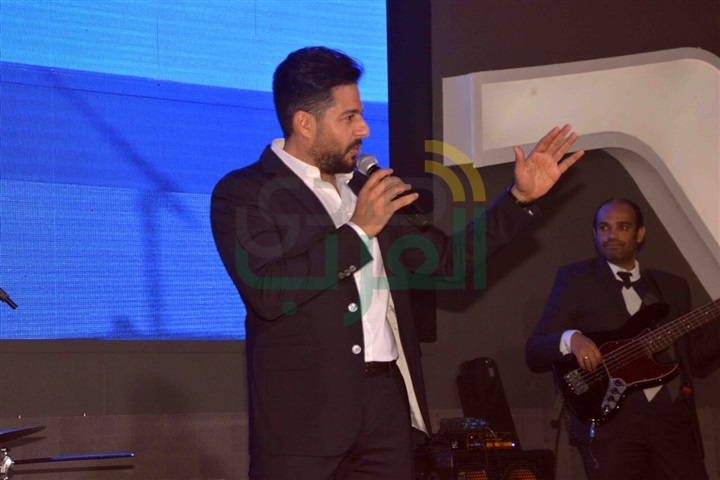 بالصور.. "حماقي" يتألق في حفل إحدى الشركات بالصور.. "حماقي" يتألق في حفل إحدى الشركات