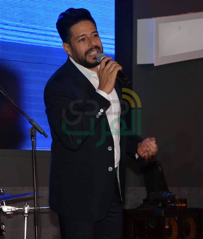 بالصور.. "حماقي" يتألق في حفل إحدى الشركات بالصور.. "حماقي" يتألق في حفل إحدى الشركات