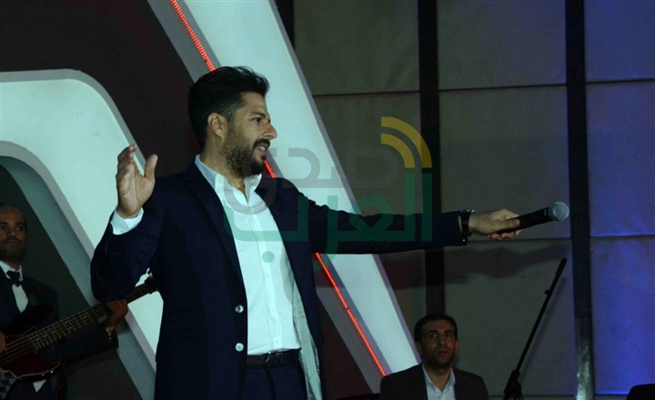 بالصور.. "حماقي" يتألق في حفل إحدى الشركات بالصور.. "حماقي" يتألق في حفل إحدى الشركات