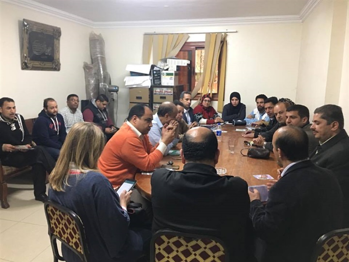 بالصور...  ندوة للمرشحين على عضوية مجلس  نقابة الصحفيين بـ"السوق العربية"