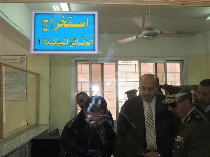  مدير أمن الشرقية يفتتح سجل مدنى بهنباى الفرعى بالزقازيق