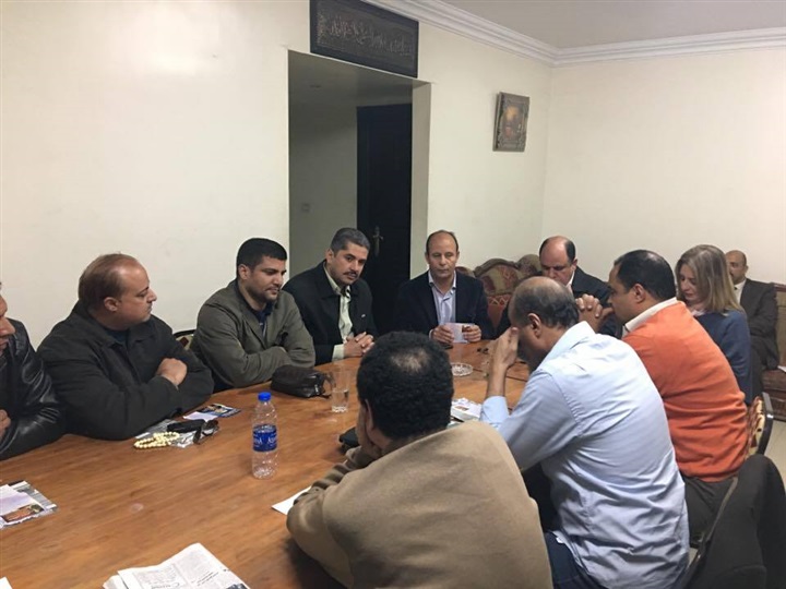بالصور...  ندوة للمرشحين على عضوية مجلس  نقابة الصحفيين بـ"السوق العربية"