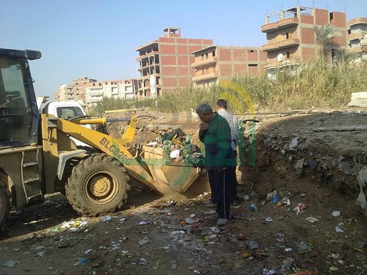 بالصور.. حملة نظافة بمدن وقرى القليوبية