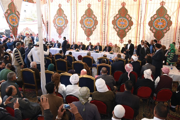 سلطان وعبد العال يضعان حجر الأساس لمبني المجمع الطبي المتكامل داخل مستشفي العامرية العام 