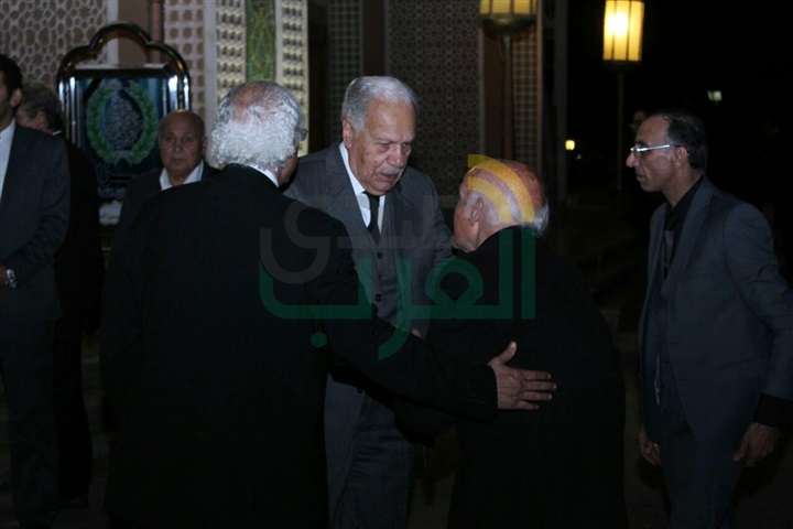 بالصور ..علي الدين هلال وجابر عصفور وآسر ياسين ورجال الفكر والثقافة في عزاء السيد ياسين بالصور ..علي الدين هلال وجابر عصفور وآسر ياسين ورجال الفكر والثقافة في عزاء السيد ياسين