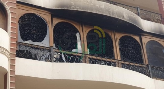 بالصور.. معاينة النيابة لفيلا إيهاب توفيق: الخسائر تجاوزت المليون جنيه 