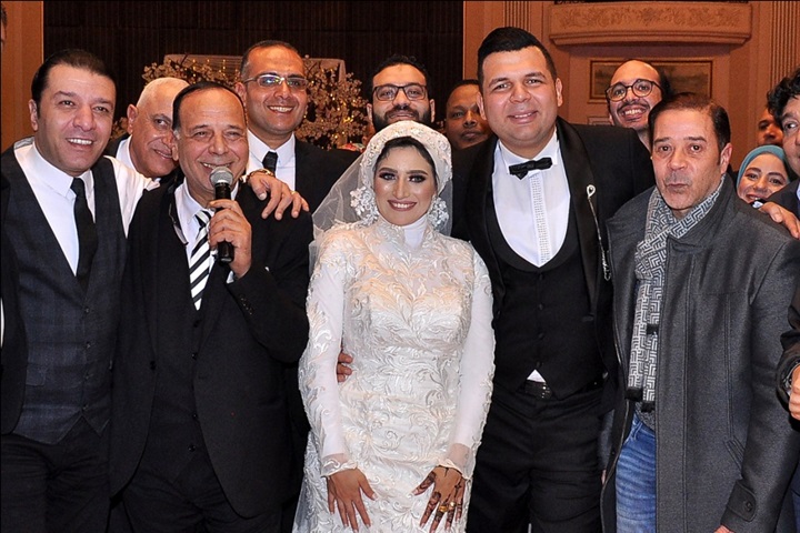 مدحت صالح ومصطفى كامل ومجد القاسم وعلا رامى يحتفلون بزفاف نجل الفنان فيصل خورشيد مدحت صالح ومصطفى كامل ومجد القاسم وعلا رامى يحتفلون بزفاف نجل الفنان فيصل خورشيد