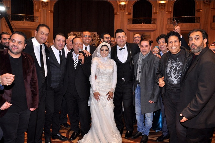 مدحت صالح ومصطفى كامل ومجد القاسم وعلا رامى يحتفلون بزفاف نجل الفنان فيصل خورشيد مدحت صالح ومصطفى كامل ومجد القاسم وعلا رامى يحتفلون بزفاف نجل الفنان فيصل خورشيد