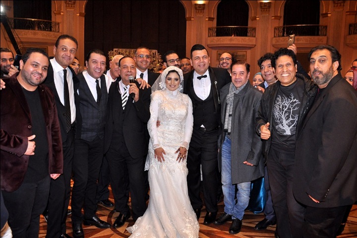مدحت صالح ومصطفى كامل ومجد القاسم وعلا رامى يحتفلون بزفاف نجل الفنان فيصل خورشيد مدحت صالح ومصطفى كامل ومجد القاسم وعلا رامى يحتفلون بزفاف نجل الفنان فيصل خورشيد
