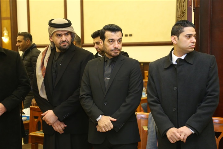 بالصور.. عزاء والد إيهاب توفيق بمسجد المشير بالتجمع الخامس