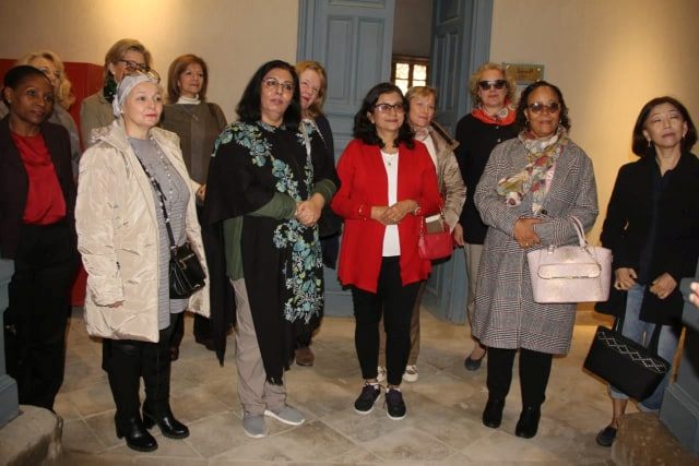 بالصور.. زوجات سفراء العالم فى ضيافة "نجيب محفوظ" بالصور.. زوجات سفراء العالم فى ضيافة "نجيب محفوظ"
