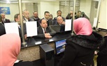 وزير المالية ومحافظ بورسعيد يتابعان أعمال التسجيل بمقر مجمع التأمين الصحي الشامل