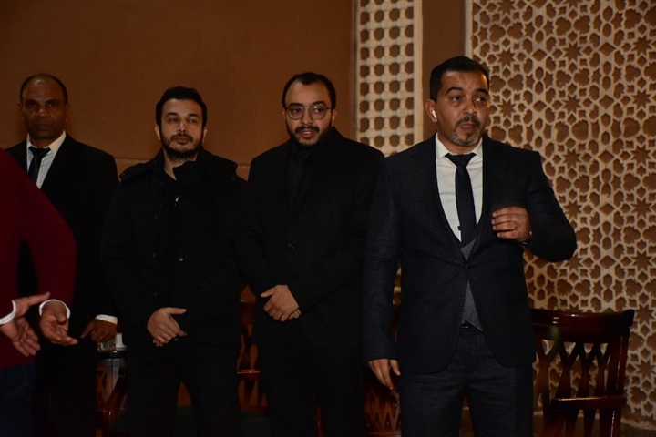 عزاء والدة حسام داغر بمسجد الشرطة عزاء والدة حسام داغر بمسجد الشرطة