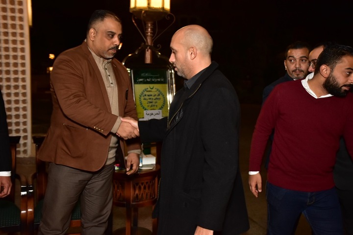 عزاء والدة حسام داغر بمسجد الشرطة عزاء والدة حسام داغر بمسجد الشرطة