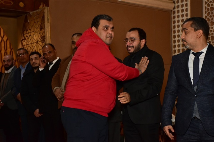 عزاء والدة حسام داغر بمسجد الشرطة عزاء والدة حسام داغر بمسجد الشرطة