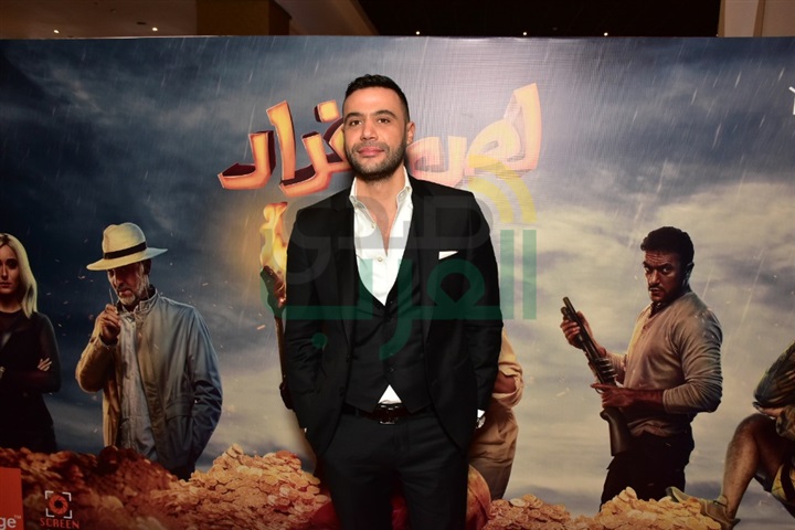 بالصور.. محمد إمام وأمينه خليل ونجوم الفن في العرض الخاص لفيلم لص بغداد 
