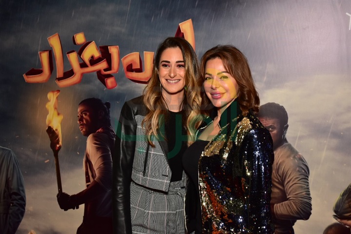 بالصور.. محمد إمام وأمينه خليل ونجوم الفن في العرض الخاص لفيلم لص بغداد 