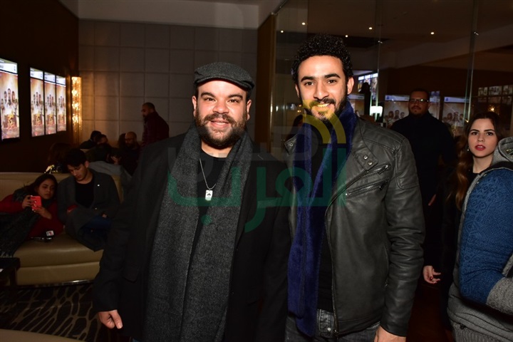 بالصور.. محمد إمام وأمينه خليل ونجوم الفن في العرض الخاص لفيلم لص بغداد بالصور.. محمد إمام وأمينه خليل ونجوم الفن في العرض الخاص لفيلم لص بغداد