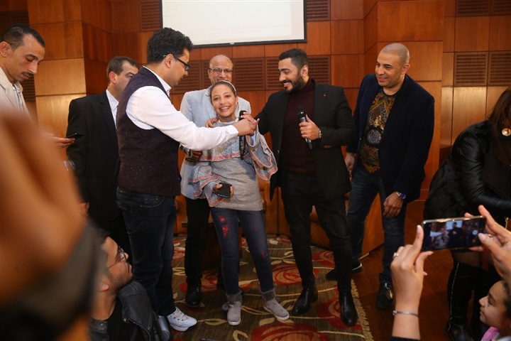 حفل وتكريم تامر حسني من جريدة الأهرام حفل وتكريم تامر حسني من جريدة الأهرام