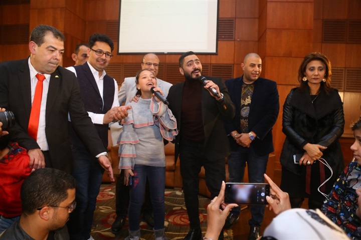 حفل وتكريم تامر حسني من جريدة الأهرام حفل وتكريم تامر حسني من جريدة الأهرام