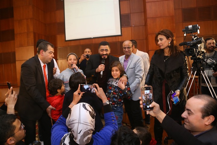 حفل وتكريم تامر حسني من جريدة الأهرام حفل وتكريم تامر حسني من جريدة الأهرام