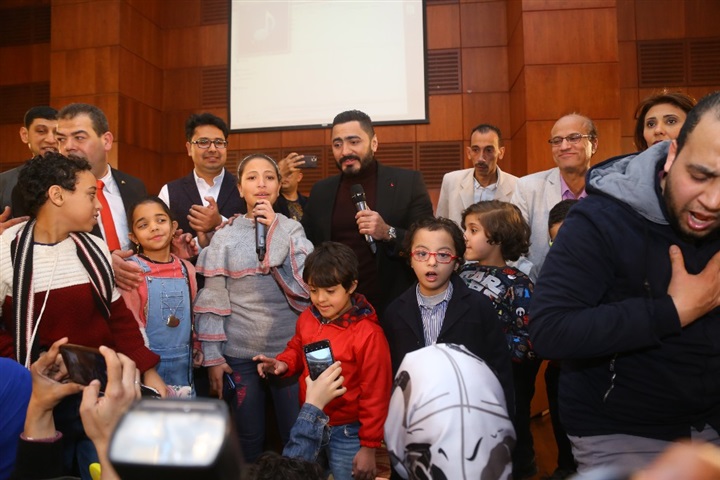 حفل وتكريم تامر حسني من جريدة الأهرام حفل وتكريم تامر حسني من جريدة الأهرام