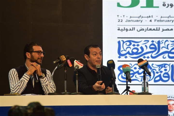 ندوة مصطفى شعبان ضمن فعاليات معرض الكتاب