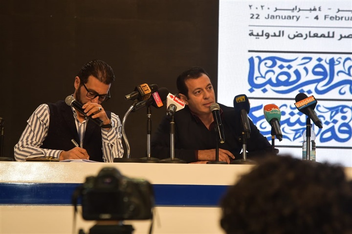 ندوة مصطفى شعبان ضمن فعاليات معرض الكتاب