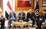 محافظ بورسعيد يهنئ مدير الامن بعيد الشرطه 