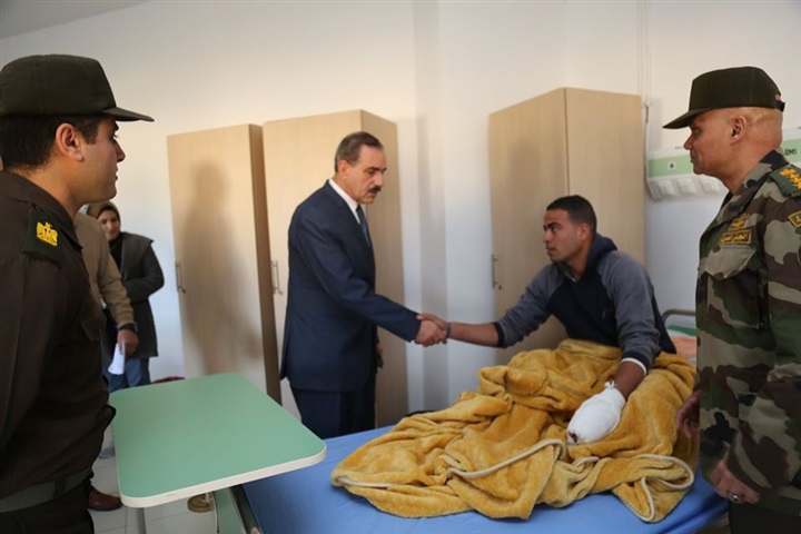 بالصور.. محافظ كفر الشيخ يشيد بمستوي الرعاية الطبية بالمستشفى العسكري