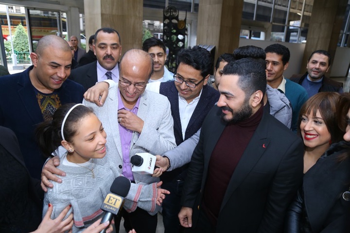 حفل وتكريم تامر حسني من جريدة الأهرام حفل وتكريم تامر حسني من جريدة الأهرام