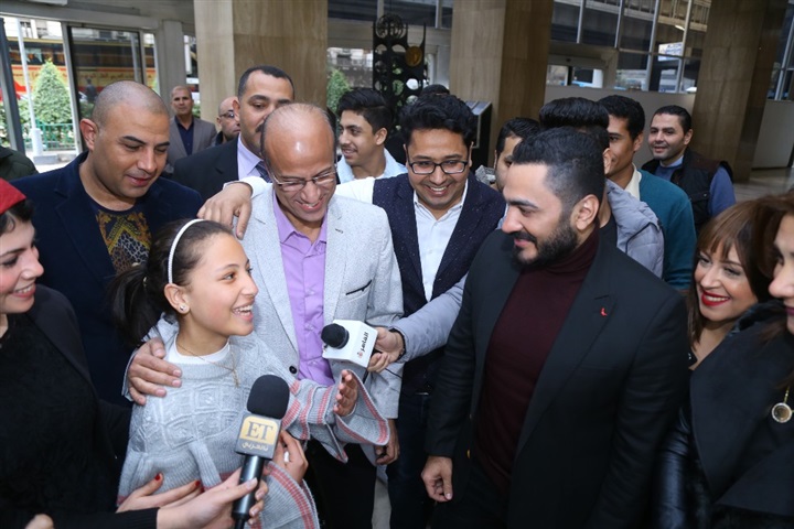 حفل وتكريم تامر حسني من جريدة الأهرام حفل وتكريم تامر حسني من جريدة الأهرام