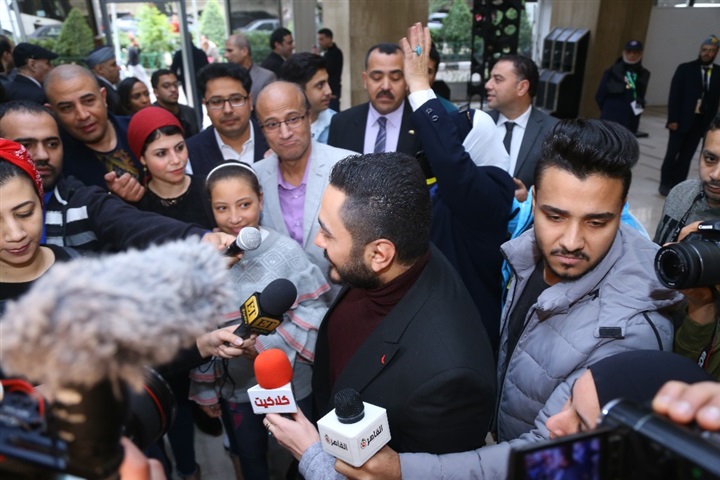 حفل وتكريم تامر حسني من جريدة الأهرام حفل وتكريم تامر حسني من جريدة الأهرام