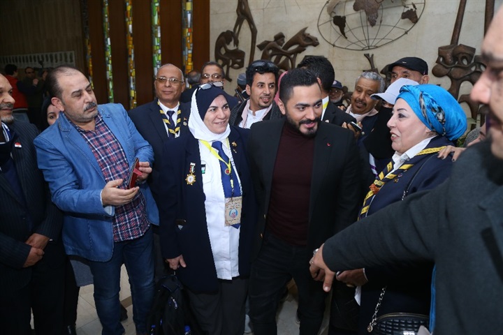 حفل وتكريم تامر حسني من جريدة الأهرام حفل وتكريم تامر حسني من جريدة الأهرام