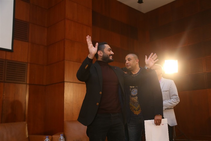 حفل وتكريم تامر حسني من جريدة الأهرام حفل وتكريم تامر حسني من جريدة الأهرام
