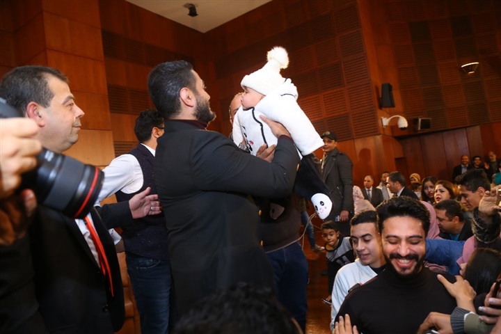 حفل وتكريم تامر حسني من جريدة الأهرام حفل وتكريم تامر حسني من جريدة الأهرام