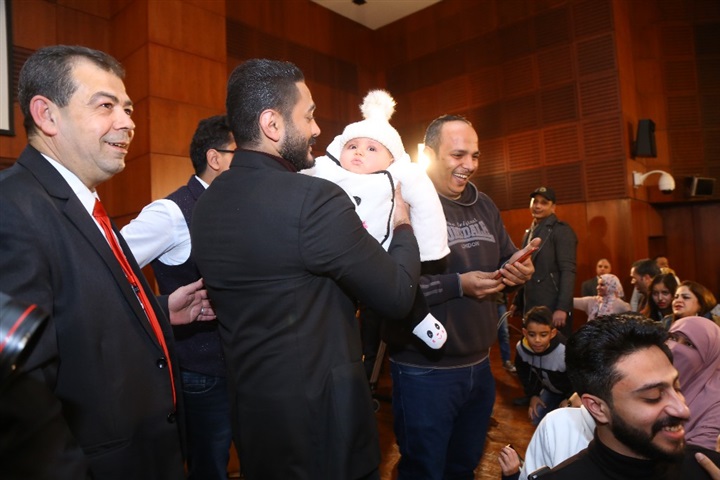 حفل وتكريم تامر حسني من جريدة الأهرام حفل وتكريم تامر حسني من جريدة الأهرام
