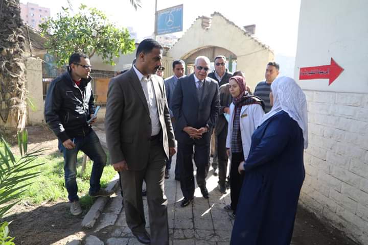 محافظ الجيزة فى جولة تفقدية بأرض اللواء وبولاق 