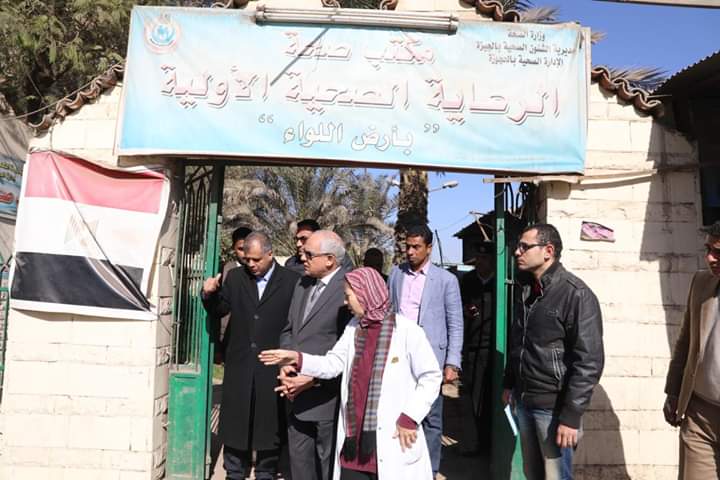محافظ الجيزة فى جولة تفقدية بأرض اللواء وبولاق 