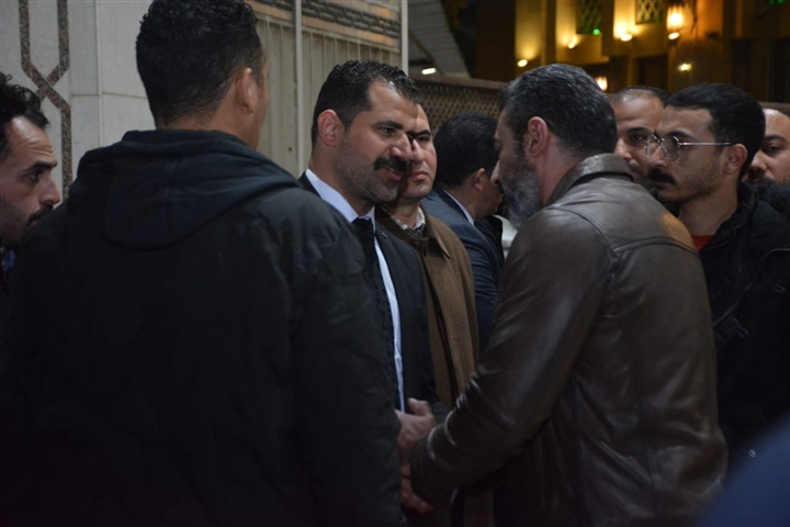 نجوم الفن في عزاء والدة محمود حافظ بالحامدية الشاذلية نجوم الفن في عزاء والدة محمود حافظ بالحامدية الشاذلية