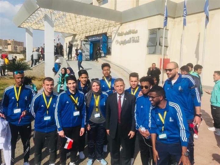 "ادرس في مصر".. جامعة كفر الشيخ تشارك في الملتقى الرياضي الأول للطلاب الوافدين