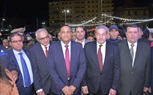 محافظ الدقهلية يوقد الشعلة ايذانا ببدء الاحتفالات بالعيد القومي 