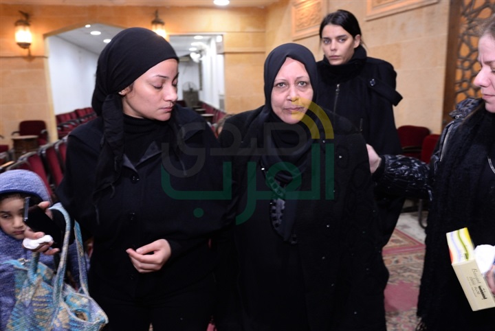 بالصور.. عزاء والدة الفنانة هبه السيسى حضور نجوم الفن بالصور.. عزاء والدة الفنانة هبه السيسى حضور نجوم الفن