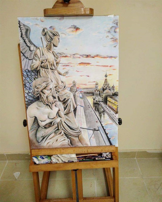 بالصور.. جوالات كفر الشيخ تحصدن المركز الأول وذهبية مسابقة الرسم في أسبوع الفتيات الخامس بجامعة الفيوم