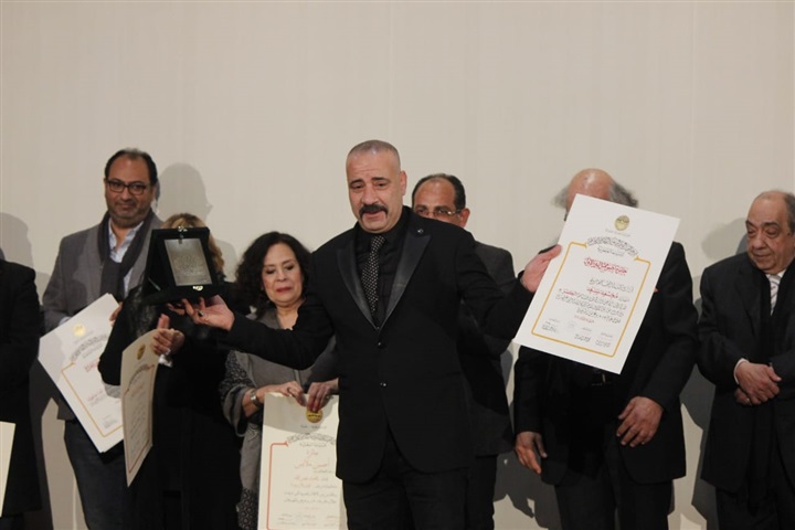 بالصور.. تكريم لطفي لبيب ومحمد سعد ووحيد حامد في ختام مهرجان جمعية الفيلم