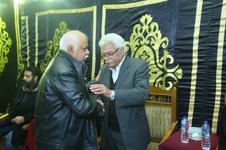 أشرف زكي وصبحي وإيمان وعمرو الليثي ونجوم الفن في عزاء لينين الرملي أشرف زكي وصبحي وإيمان وعمرو الليثي ونجوم الفن في عزاء لينين الرملي