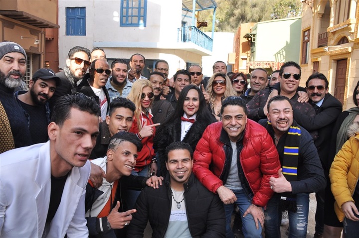 فريدة سيف النصر وشمس ومصطفى أبو سريع يحتفلون بأولاد امبابة فريدة سيف النصر وشمس ومصطفى أبو سريع يحتفلون بأولاد امبابة