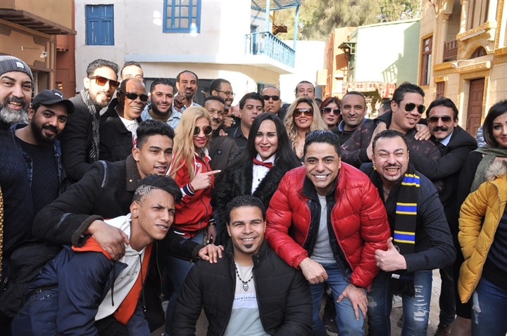 فريدة سيف النصر وشمس ومصطفى أبو سريع يحتفلون بأولاد امبابة فريدة سيف النصر وشمس ومصطفى أبو سريع يحتفلون بأولاد امبابة