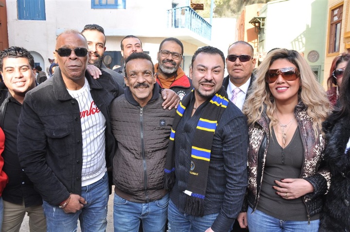 فريدة سيف النصر وشمس ومصطفى أبو سريع يحتفلون بأولاد امبابة فريدة سيف النصر وشمس ومصطفى أبو سريع يحتفلون بأولاد امبابة
